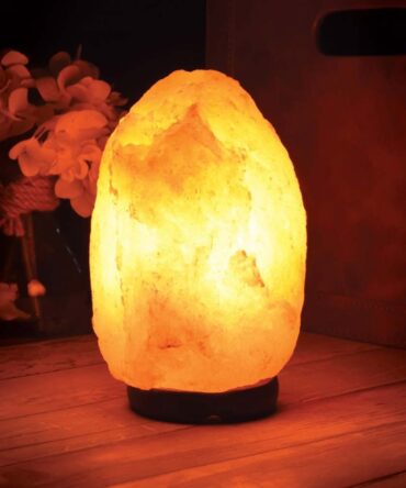 MTV Himalayan Rock Salt Lamp(Natural Shape 3-4 Kg)