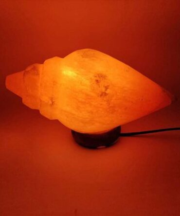 Shankh Style Rock Salt Lamp