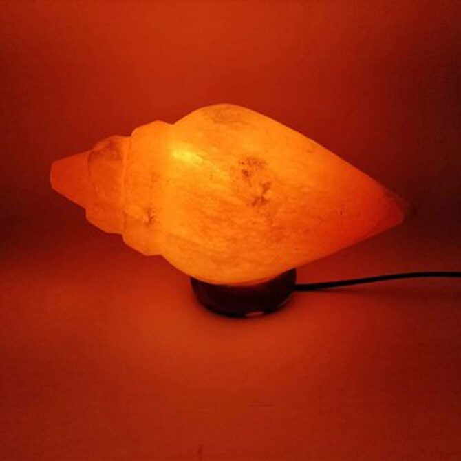Shankh Style Rock Salt Lamp